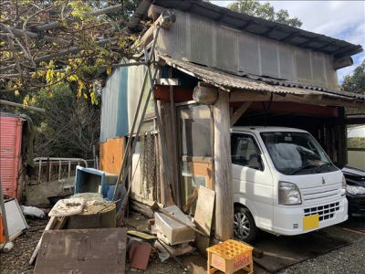 車間がギリギリだった施工前