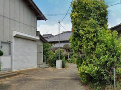 施工前の裏口側の入口