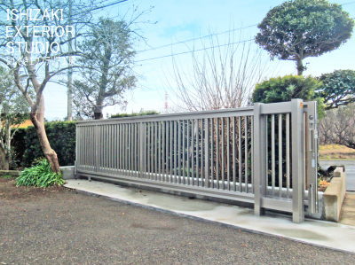 新しい引き戸「スケーターライン」にお取替え後