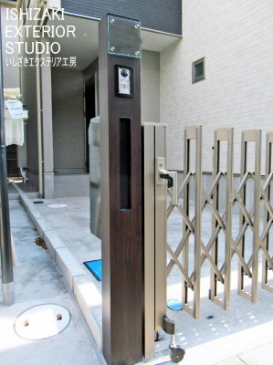 機能門柱「ファンクションユニット　ウイルモダンスリム」