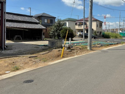 オープン外構だった施工前