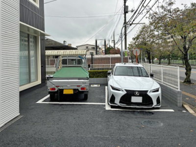 施工前の車庫