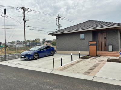 施工前の車庫
