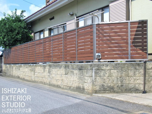 目隠しフェンスでプライバシーと防犯対策