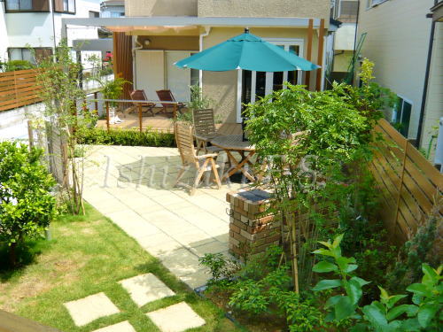 ガーデンリフォーム施工例　千葉県柏市ＹＯ邸