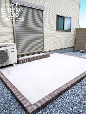 別角度からのテラスの様子